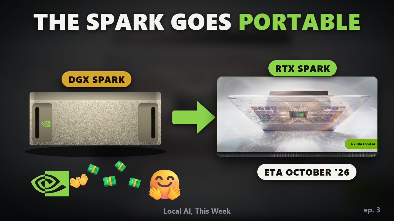 The video: RTX Spark Ships in October, and NVIDIA Buys Hugging Face